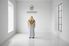 ALFAJR Kashmiri Gold Shemagh- AS-SAHRA – Premium Viscose Traditional Keffiyeh