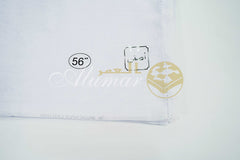 Plain White Ghutra - Al Bahaar Super Voile