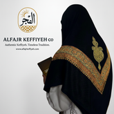 ALFAJR Kashmiri Gold Shemagh – Premium Viscose Traditional Keffiyeh