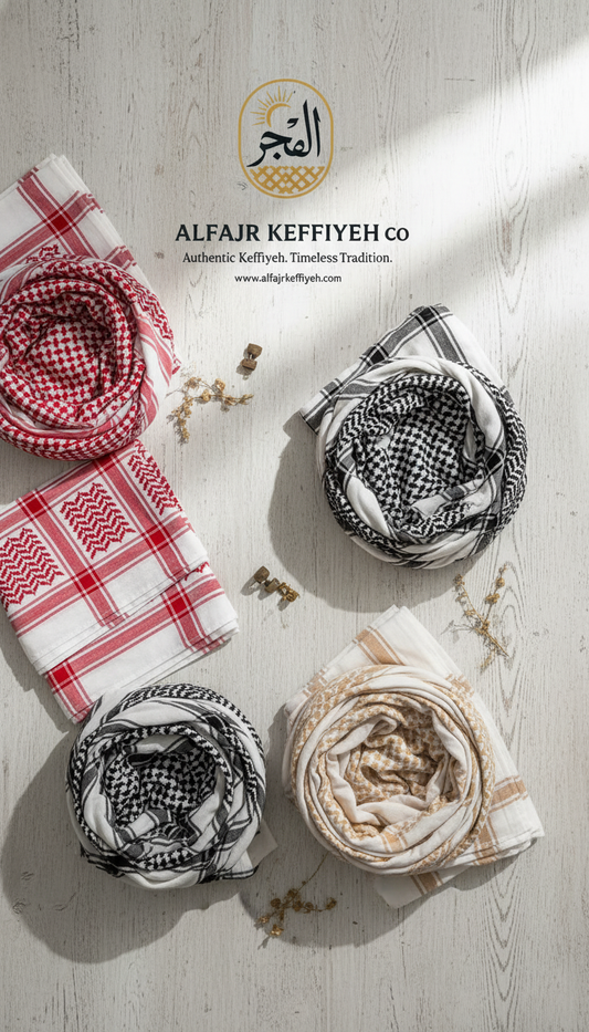 10 Modern Ways to Style Your Shemagh, Keffiyeh & Ghutra | AlFajr Keffiyeh Co.