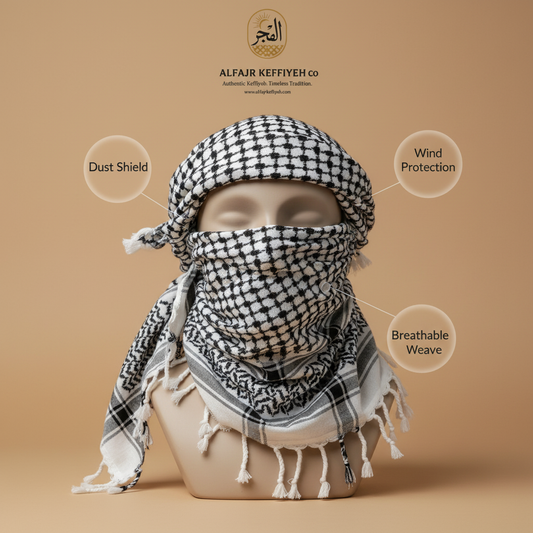 10 Surprising Everyday Uses of the Keffiyeh — The Most Useful Cloth You’ll Ever Own - Al Fajr Keffiyeh Co