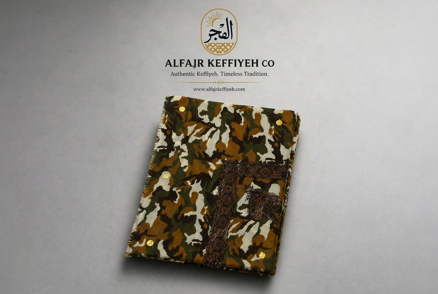 Camouflage Keffiyeh Scarf: The Rise of Camo Shemagh in Global Fashion