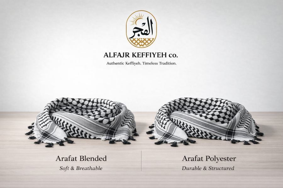 Arafat Keffiyeh Fabric Guide: Blended vs Polyester Explained