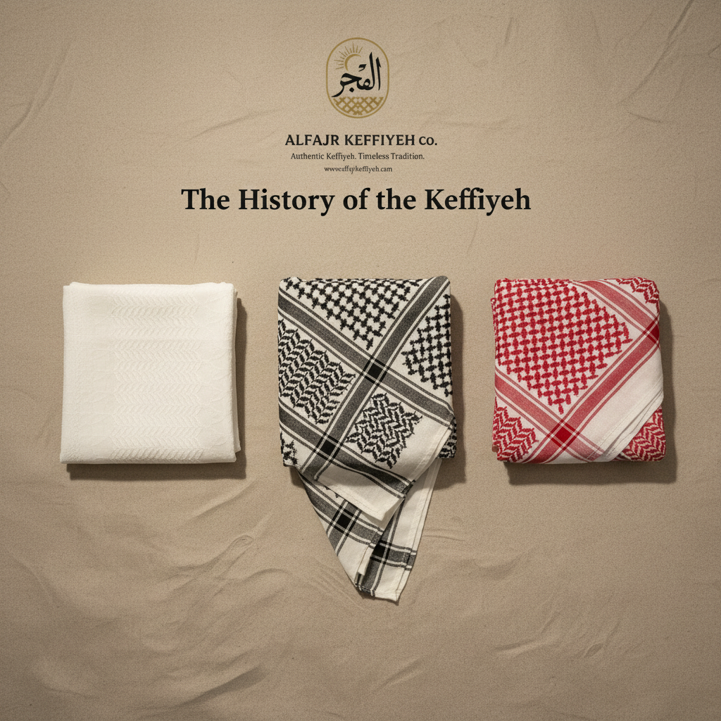 History of the Keffiyeh — Origins, Culture & Identity Explained - Al Fajr Keffiyeh Co.