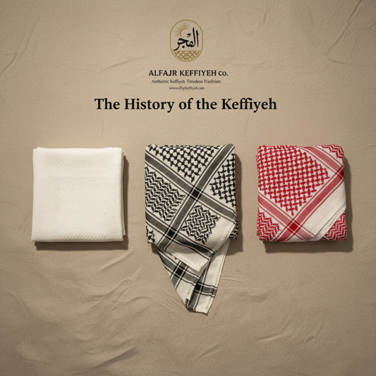 History of the Keffiyeh — Origins, Culture & Identity Explained - Al Fajr Keffiyeh Co.