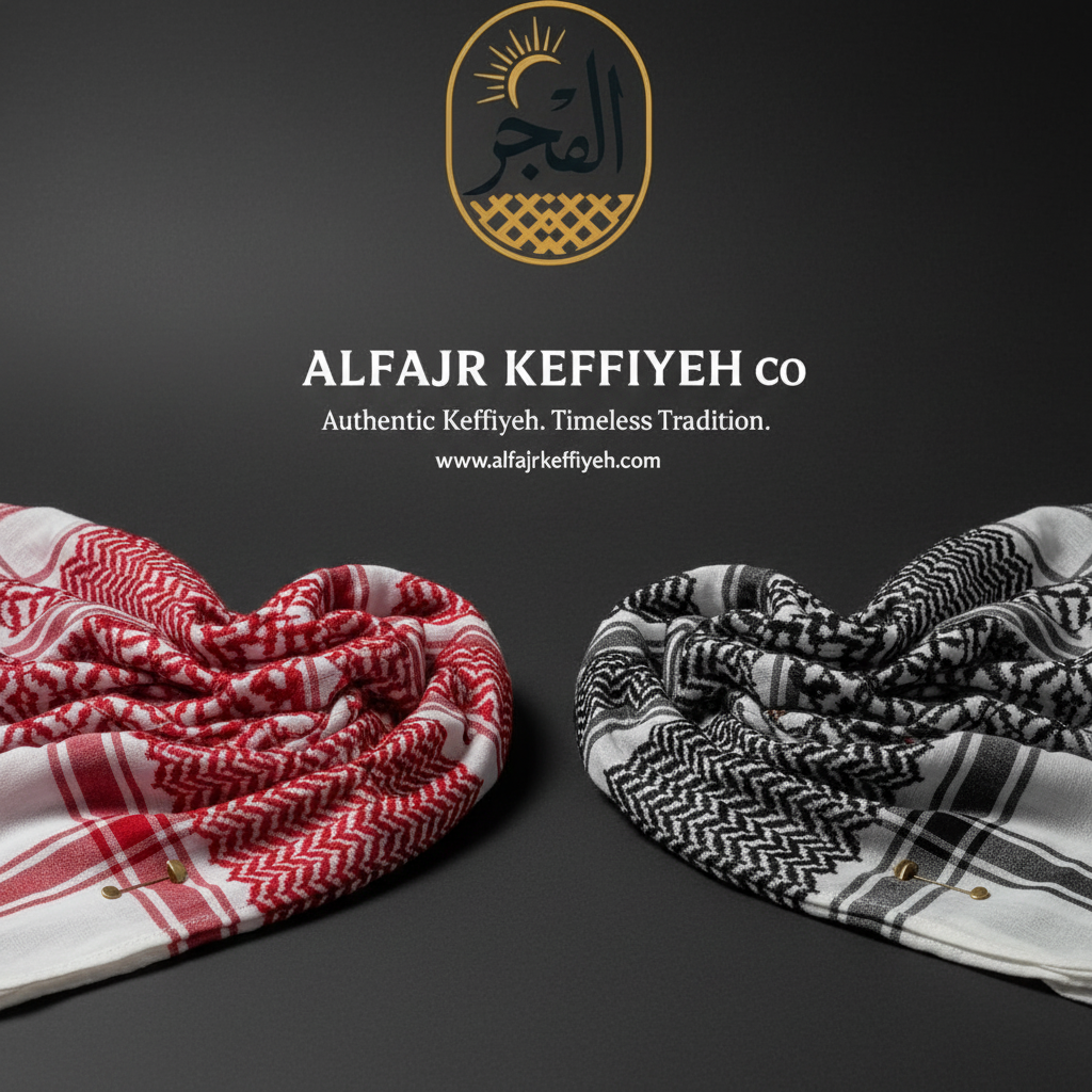 Why ALFAJR KEFFIYEH CO. Makes the Most Authentic Keffiyehs in Pakistan — Crafted With Heart & Heritage