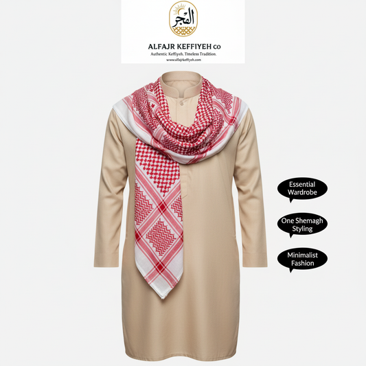 The Minimalist’s Guide to Style: How One Shemagh Can Transform Your Entire Wardrobe