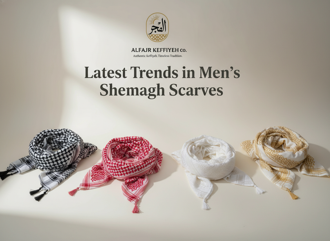 Latest Trends in Men’s Shemagh Scarves to Refresh Your Style