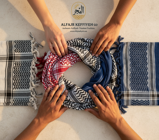 Global Solidarity Through a Piece of Cloth — AlFajr Keffiyeh Co.