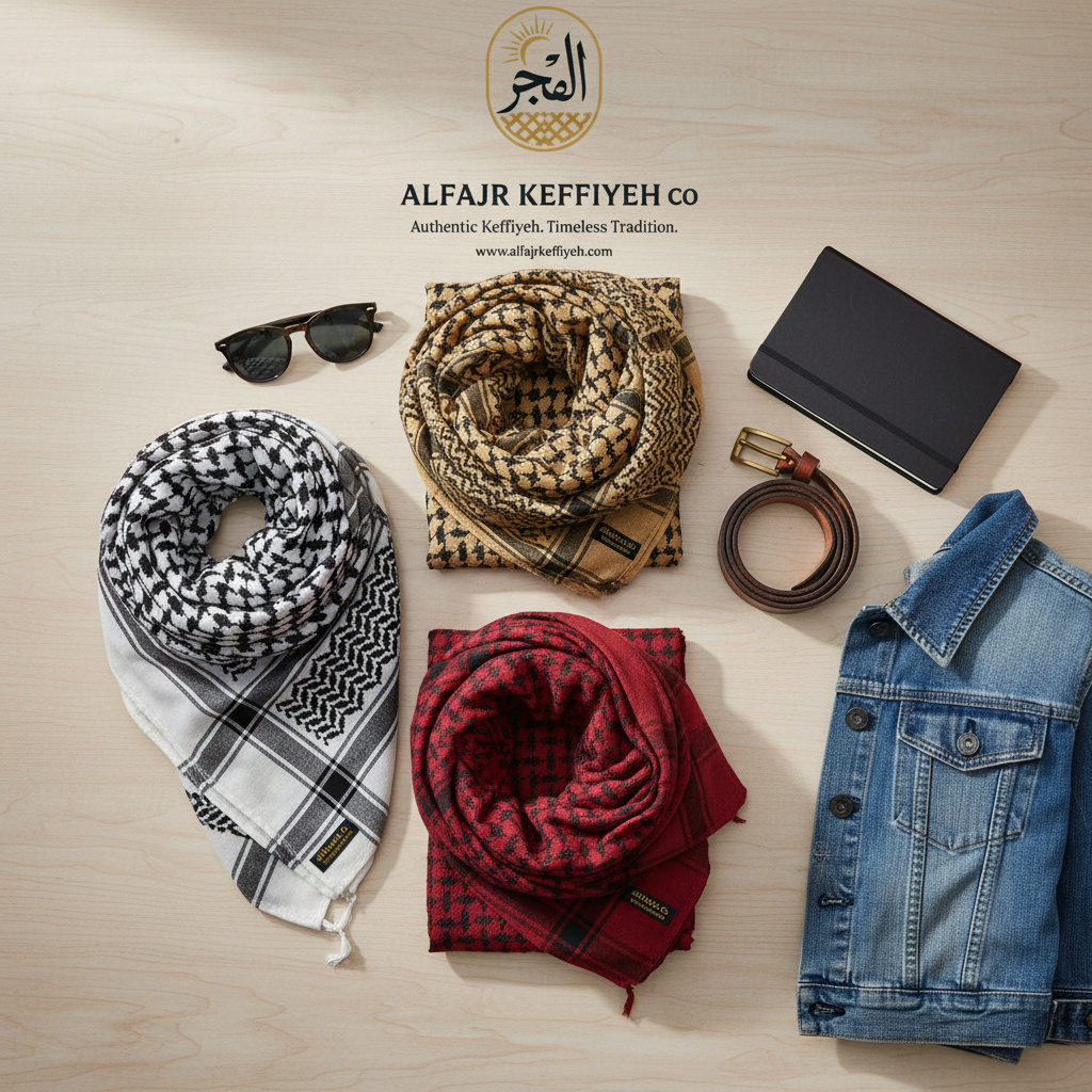 How Keffiyehs Are Becoming a Global Fashion Statement — AlFajr Keffiyeh Co.