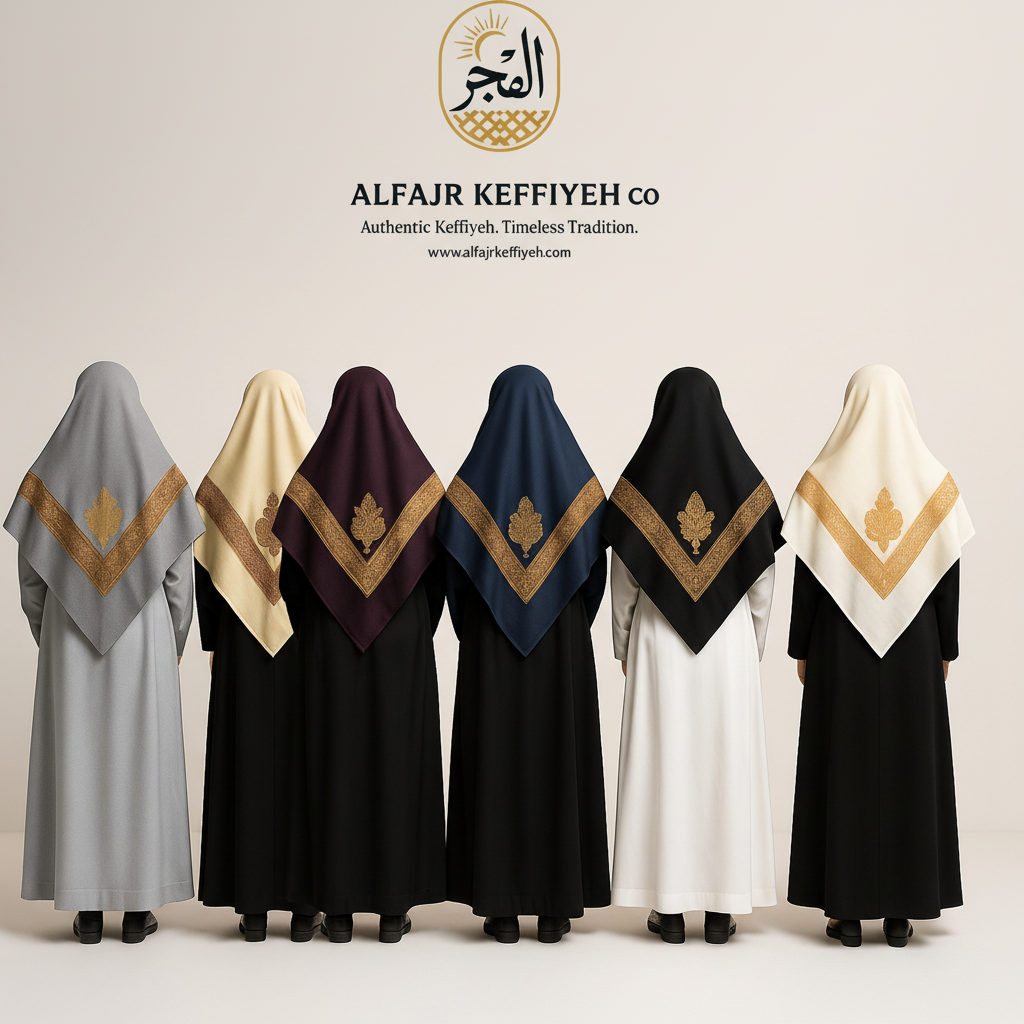 Inside the Craft: How We Weave the Kashmiri Gold Shemagh — AlFajr Keffiyeh Co.