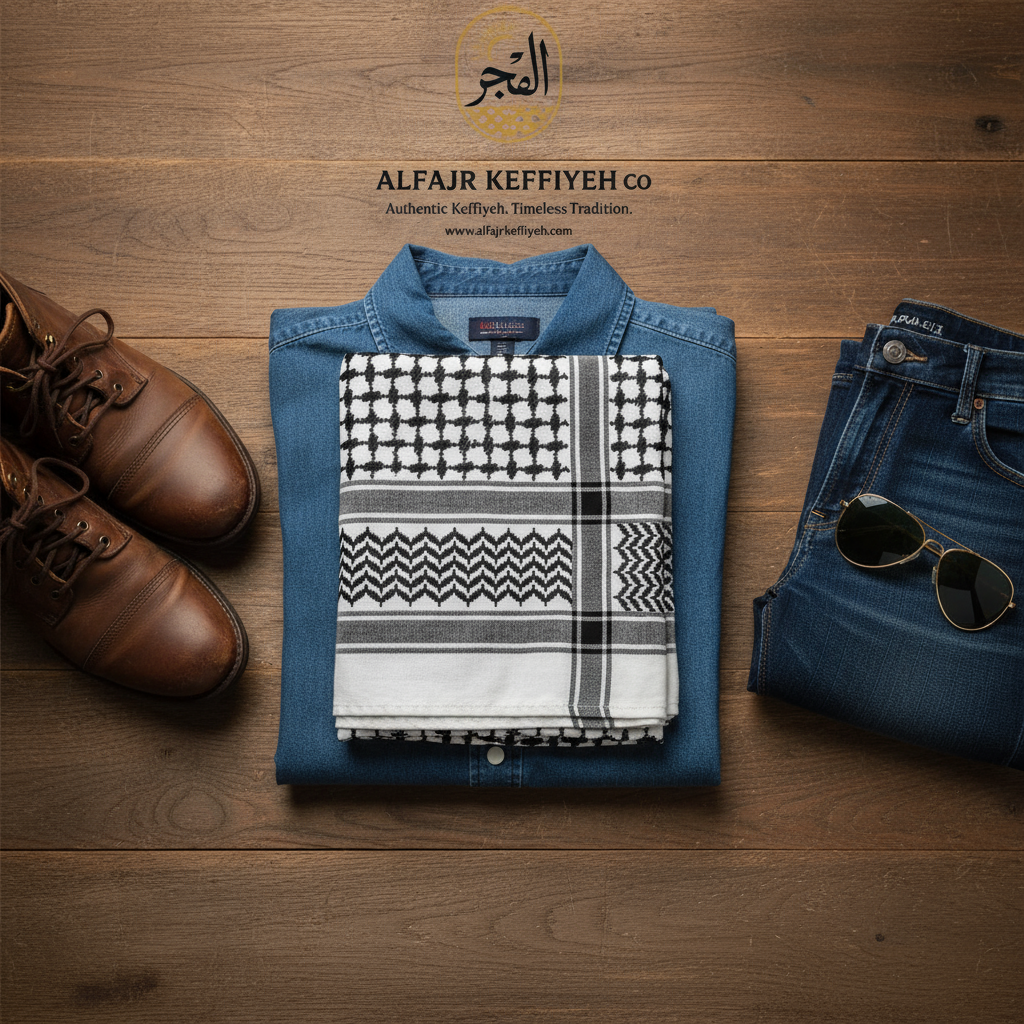 Pairing Keffiyehs With Western Fashion — AlFajr Keffiyeh Co.