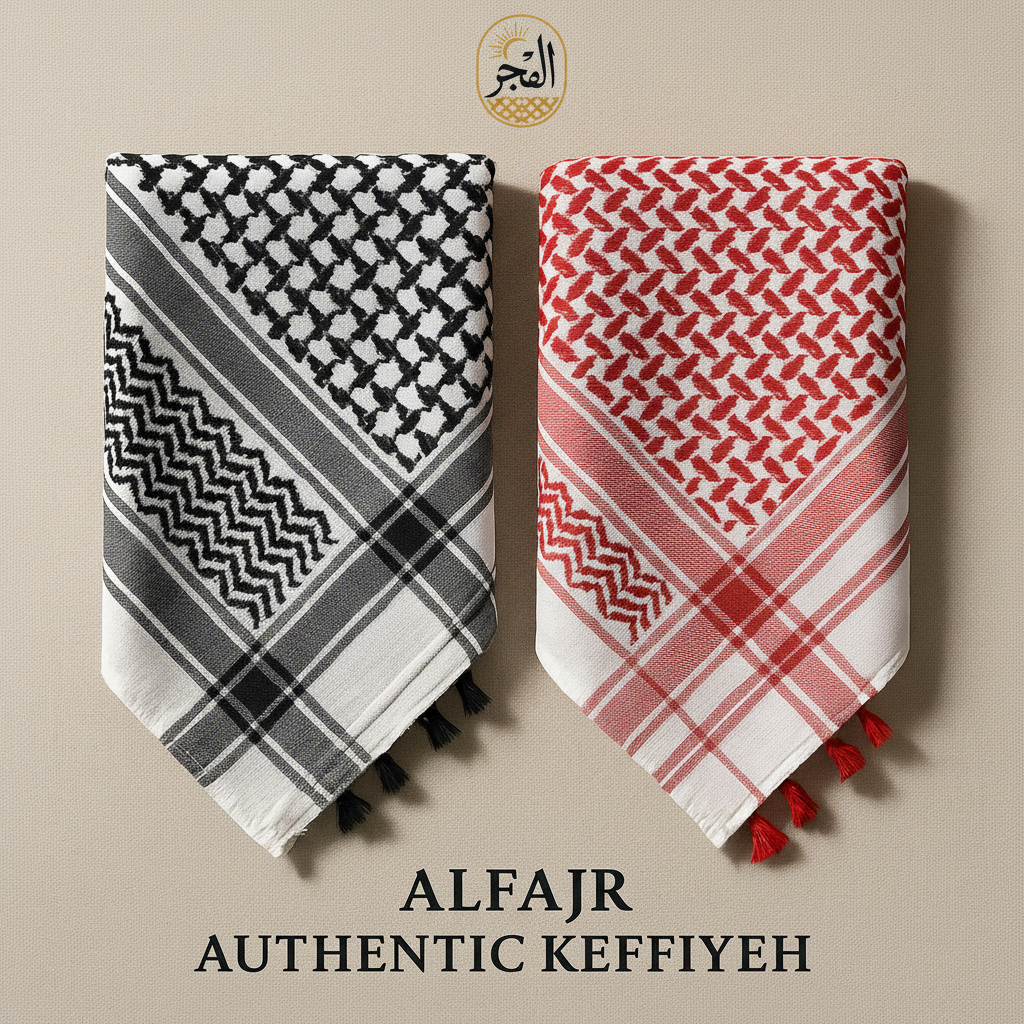 Authentic vs. Replica — How to Recognize a True Keffiyeh | AlFajr Keffiyeh Co.