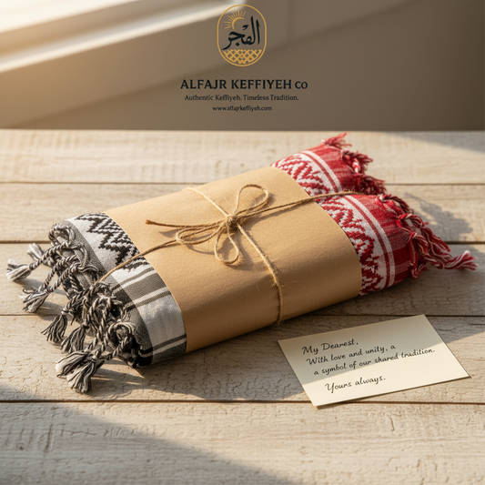 The Sentimental Value of Gifting a Keffiyeh — AlFajr Keffiyeh Co.