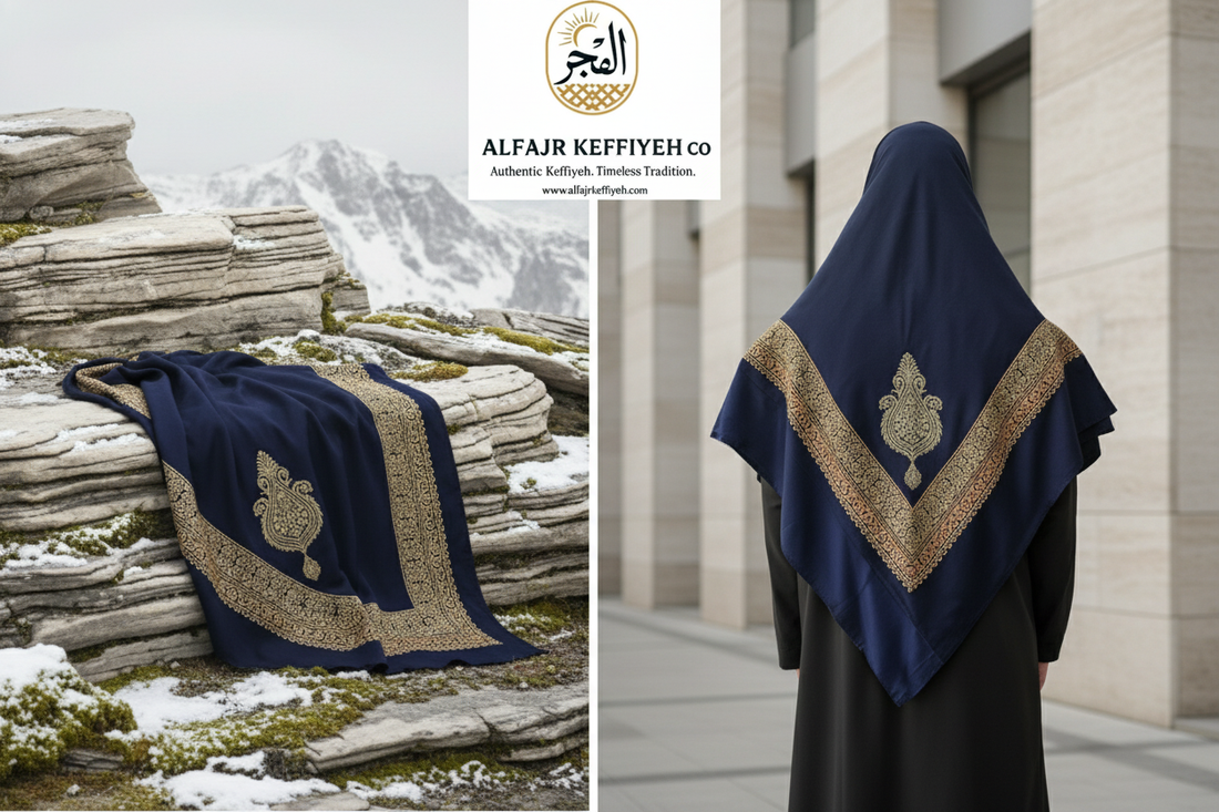 The History of the Kashmiri Shemagh: From Himalayan Craft to a Global Heritage Scarf