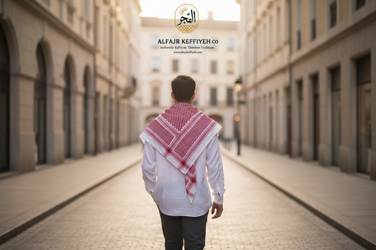 Why Less Styling Often Looks More Refined With a Shemagh