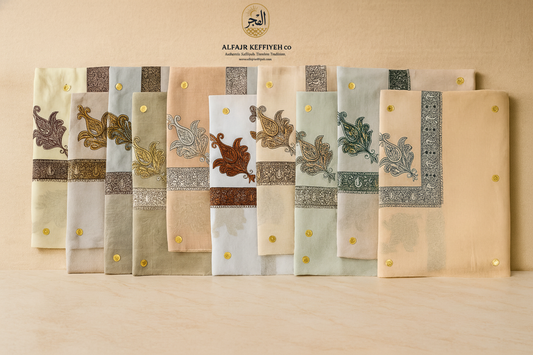 Omani Kashmiri Royal Shawl by ALFAJR KEFFIYEH CO. — Premium Heritage Shawl in Pakistan