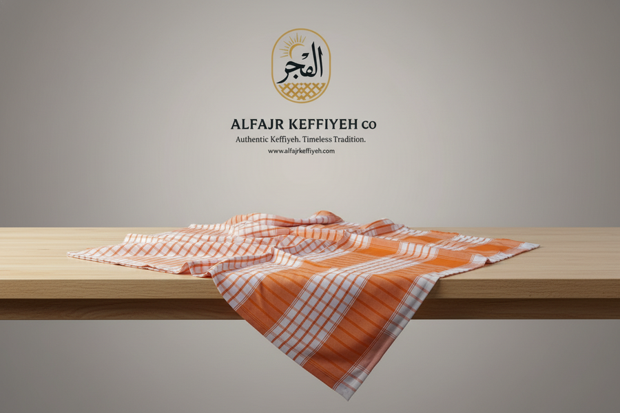 Saffron Shemagh: Lightweight Comfort with Timeless Style