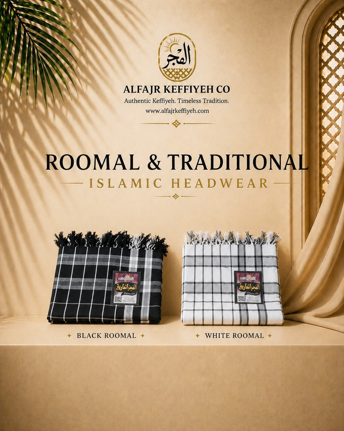 Roomal & Traditional Islamic Headwear