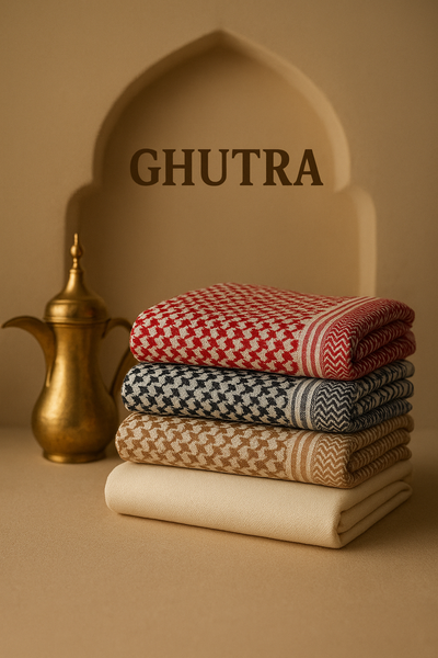GHUTRA (WHITE PLAIN SHEMAGH )