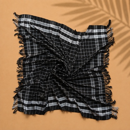 Alfajr Alfarooq King Size Shamzai Romal Keffiyeh – Pure Viscose