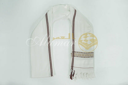 White woolen like premium shawl