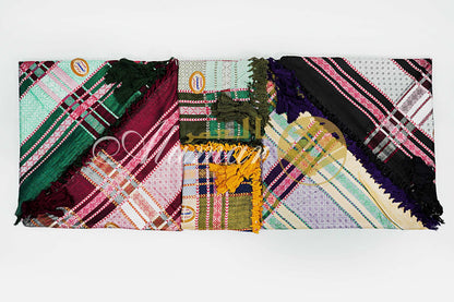 ALFAJR Almumtaz shemagh tassel close-up