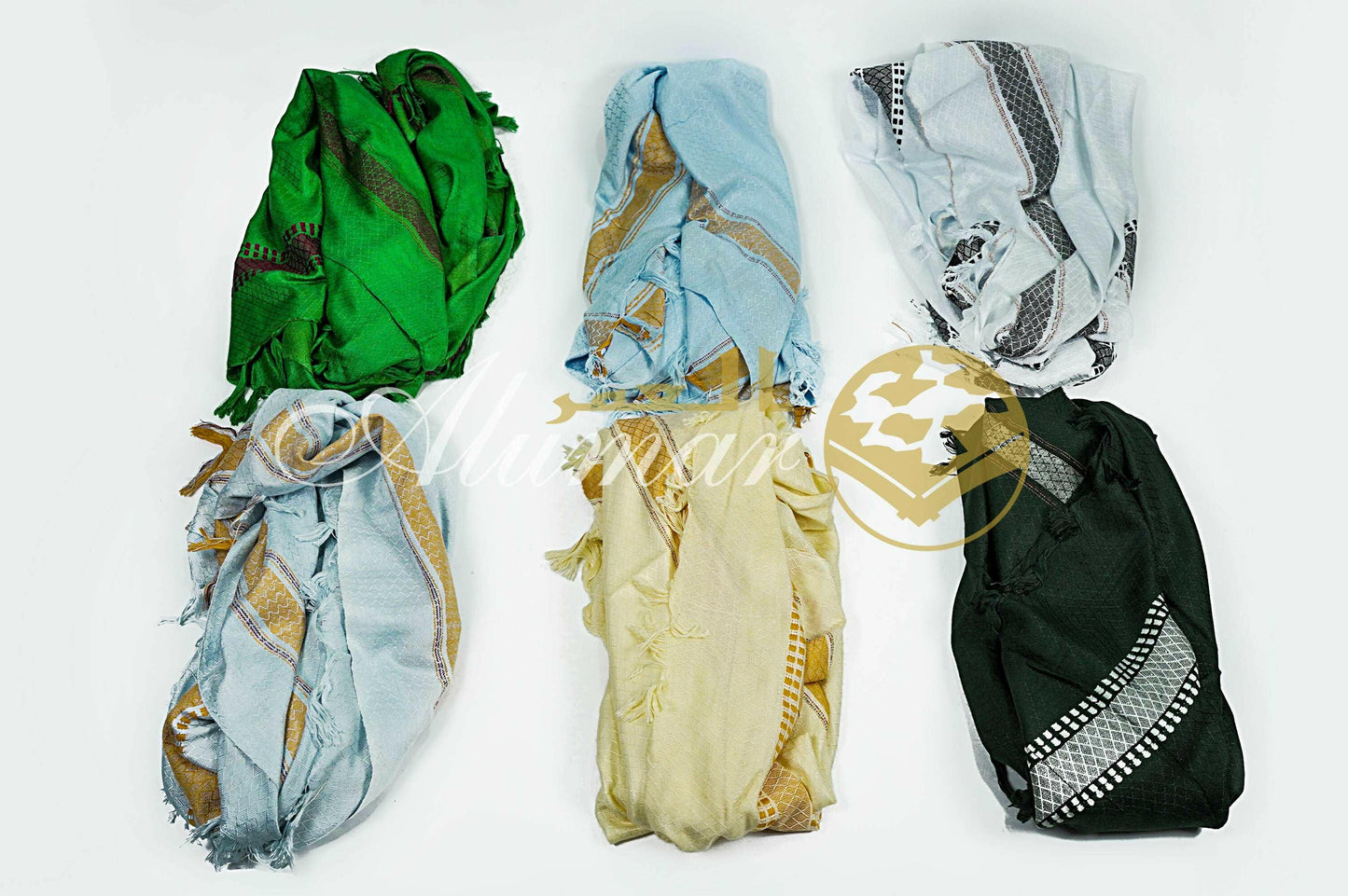 ALFAJR Al Balochi roomal close-up showing fabric texture