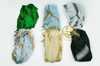 ALFAJR Al Balochi roomal close-up showing fabric texture