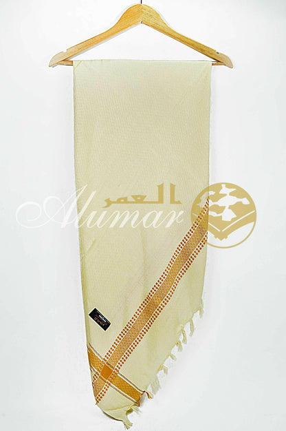 ALFAJR Al Balochi viscose roomal, folded showing available colors