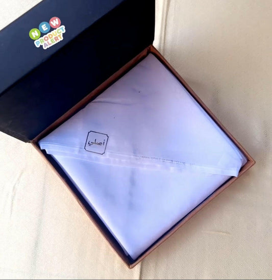 Markhor White Super Deluxe Ghutra  | Box Packed