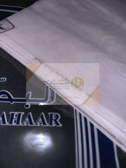 Plain White Ghutra - Al Bahaar Super Voile