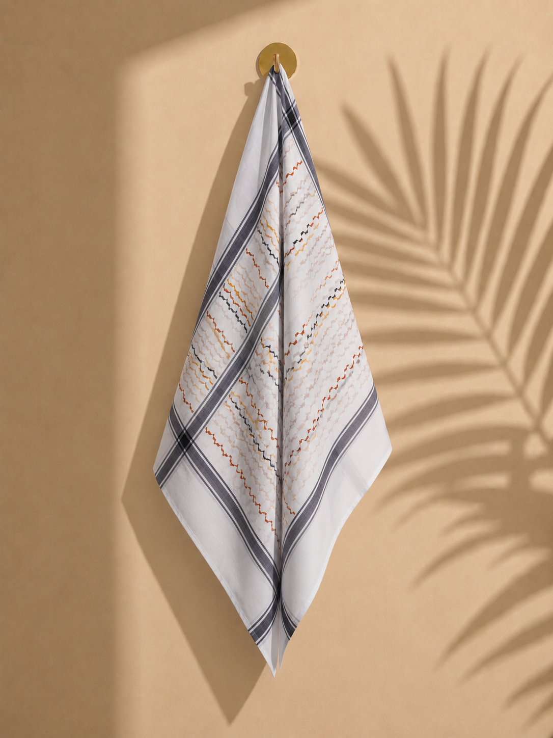 ALFAJR Fan Nations Keffiyeh, Maple White Edition