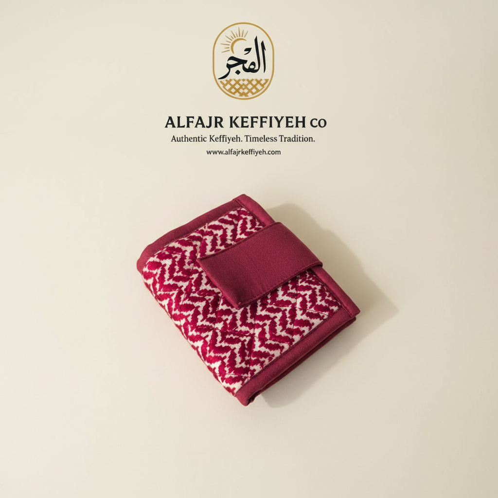 Mini Wallet-Alfajr keffiyeh Co