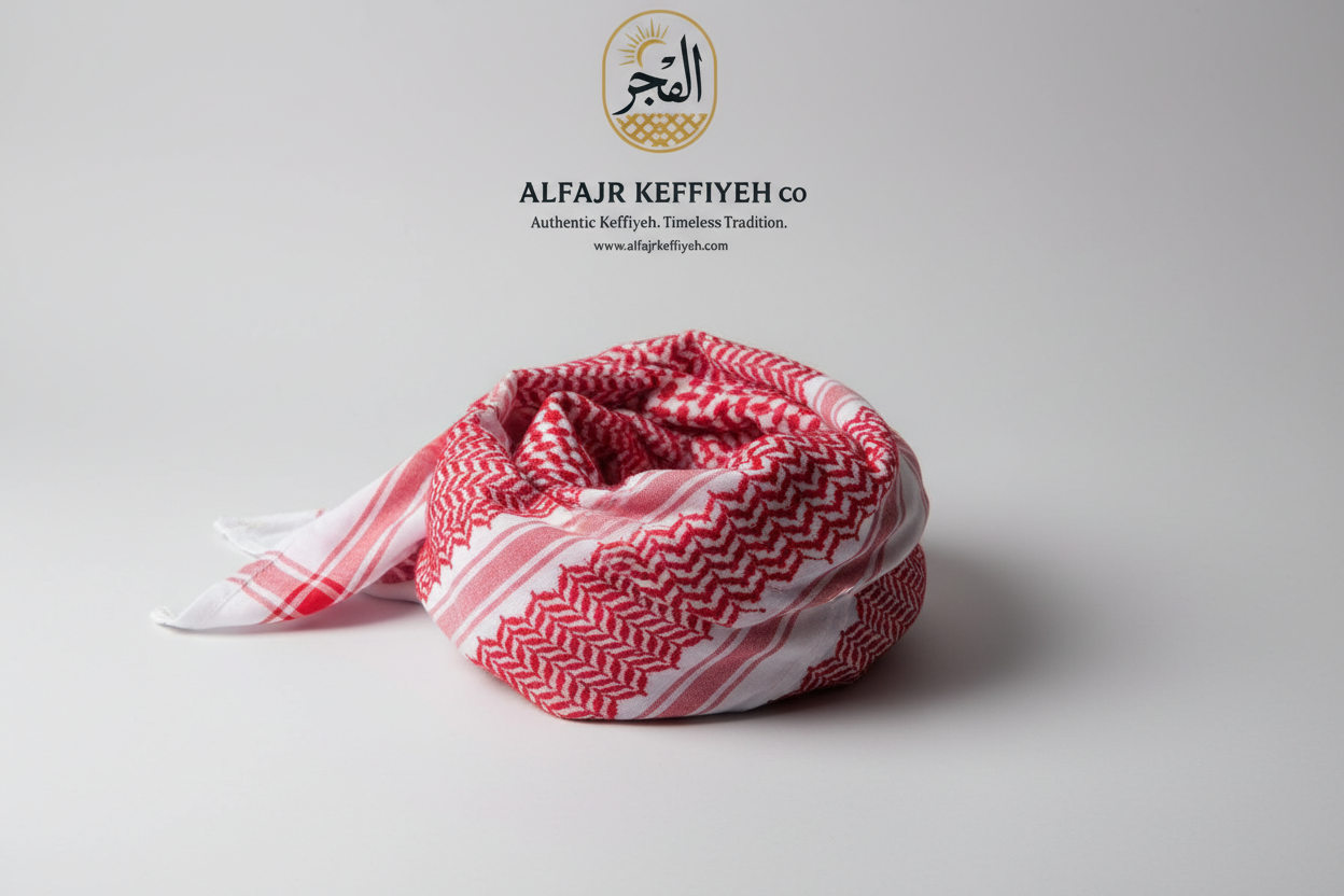 Authentic Design. Timeless Tradition. Premium Keffiyeh Crafted in Pakistan