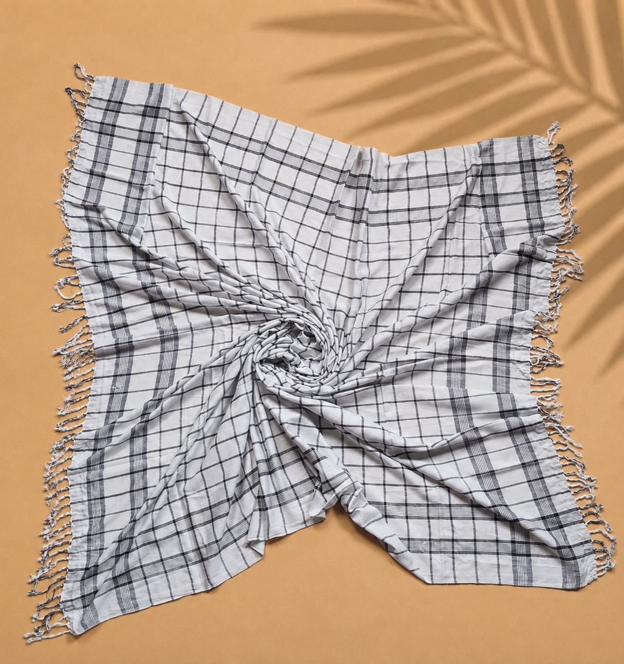 Alfajr Alfarooq King Size Shamzai Romal Keffiyeh – Pure Viscose