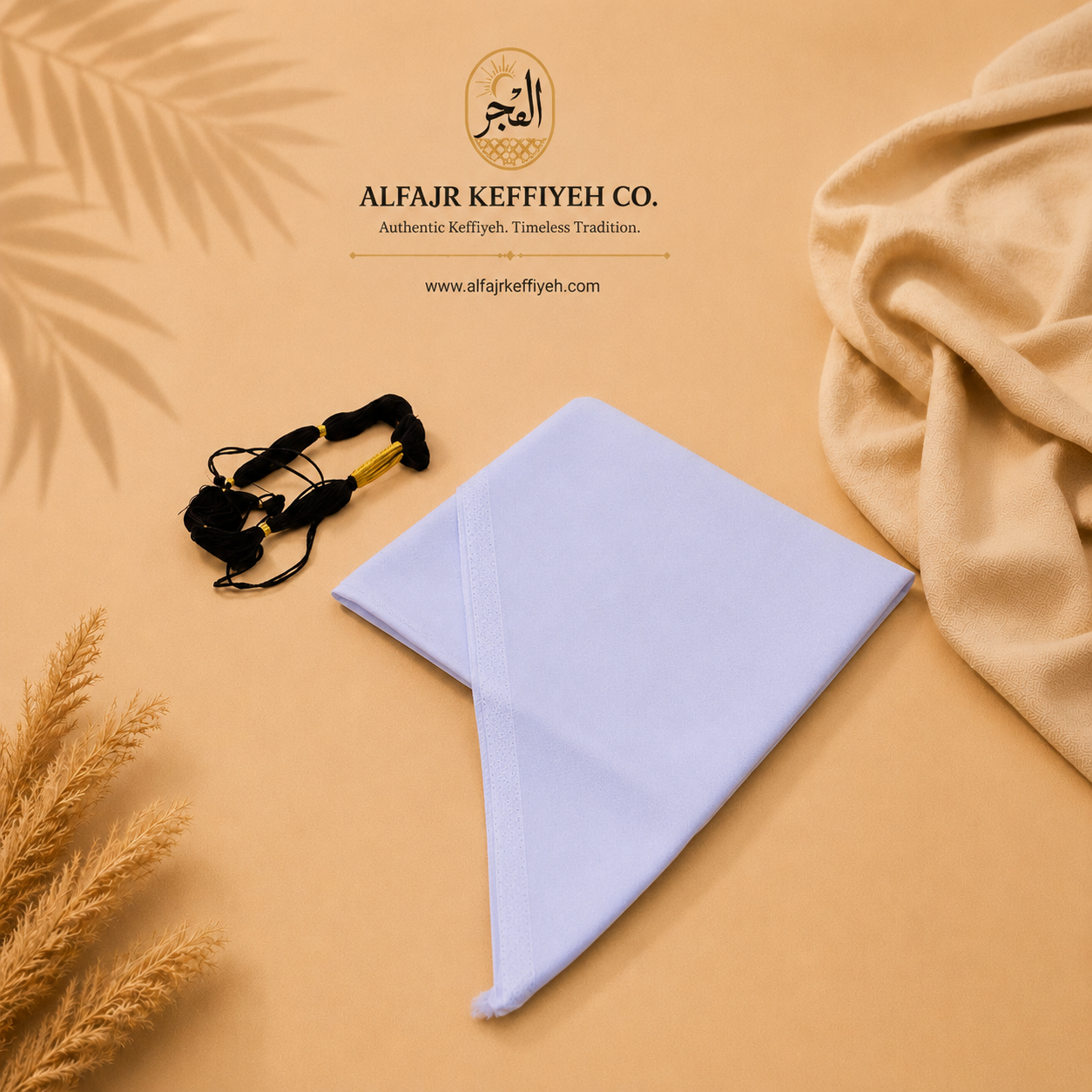Kids Baby Shemagh with Ring (Baby Gift Set with Egal) – ALFAJR KEFFIYEH CO