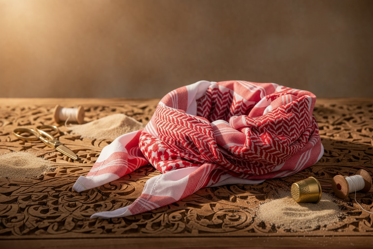 Premium Keffiyeh
Crafted with Heritage