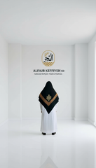 Kashmiri Gold Shemagh – Premium Roomal Range | ALFAJR KEFFIYEH CO