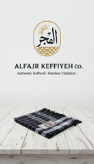 Alfajr Alfarooq King Size Shamzai Romal Keffiyeh – Pure Viscose